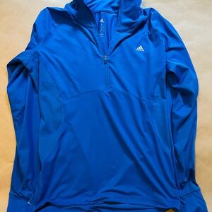 Adidas Climalite Blue Activewear Top